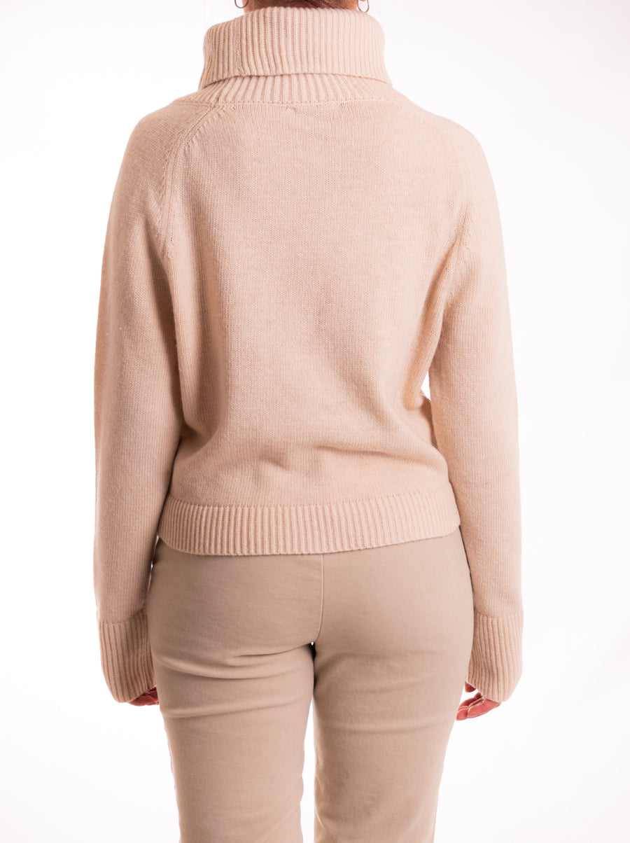 Maglia misto cashmere a collo alto JEANS&POLO