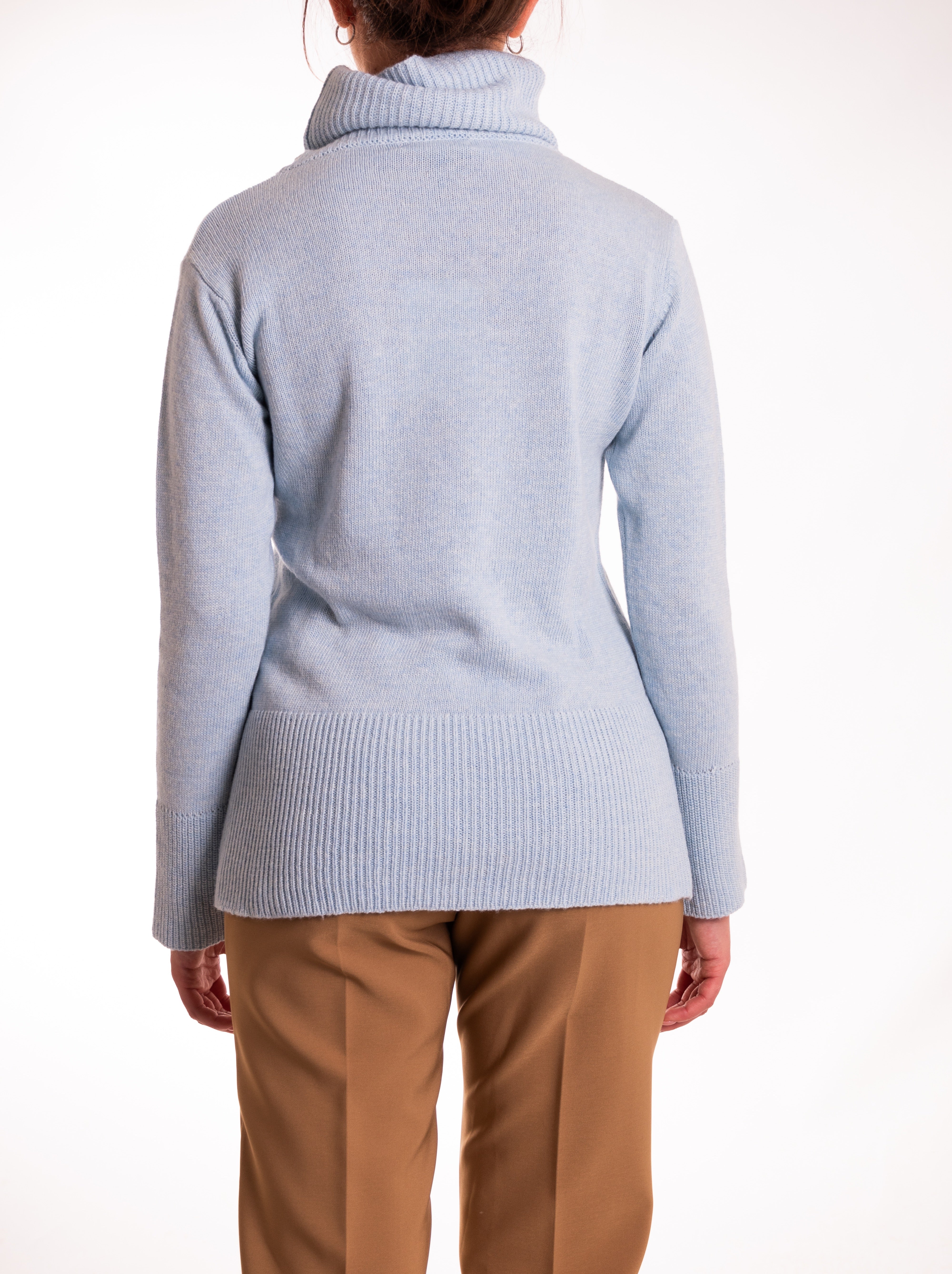 Maglia misto cashmere a collo alto JEANS&POLO