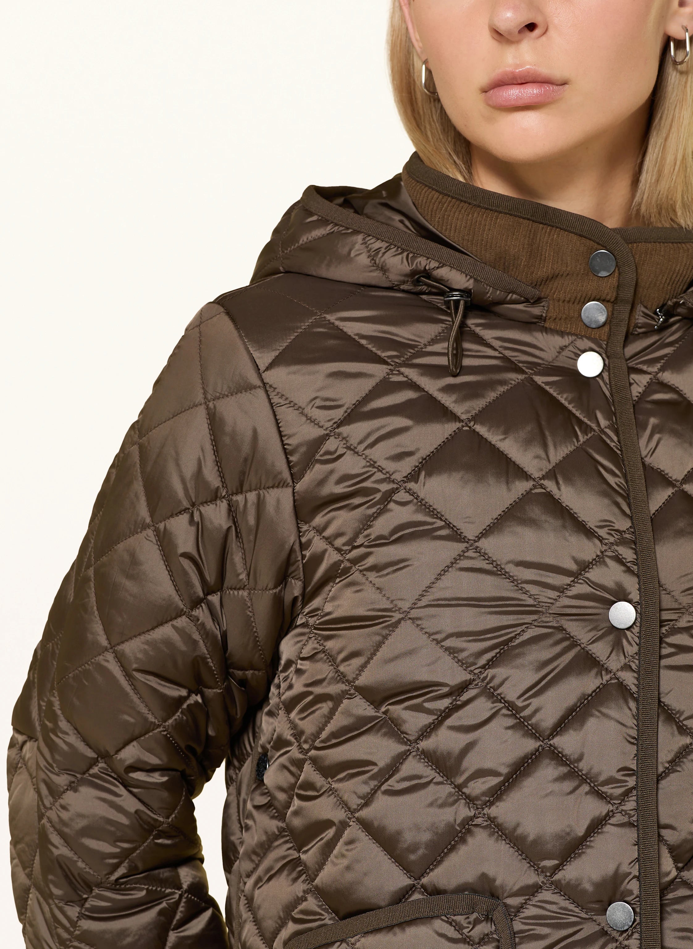 Giacca trapuntata QUEBEC con cappuccio staccabile No.1 COMO