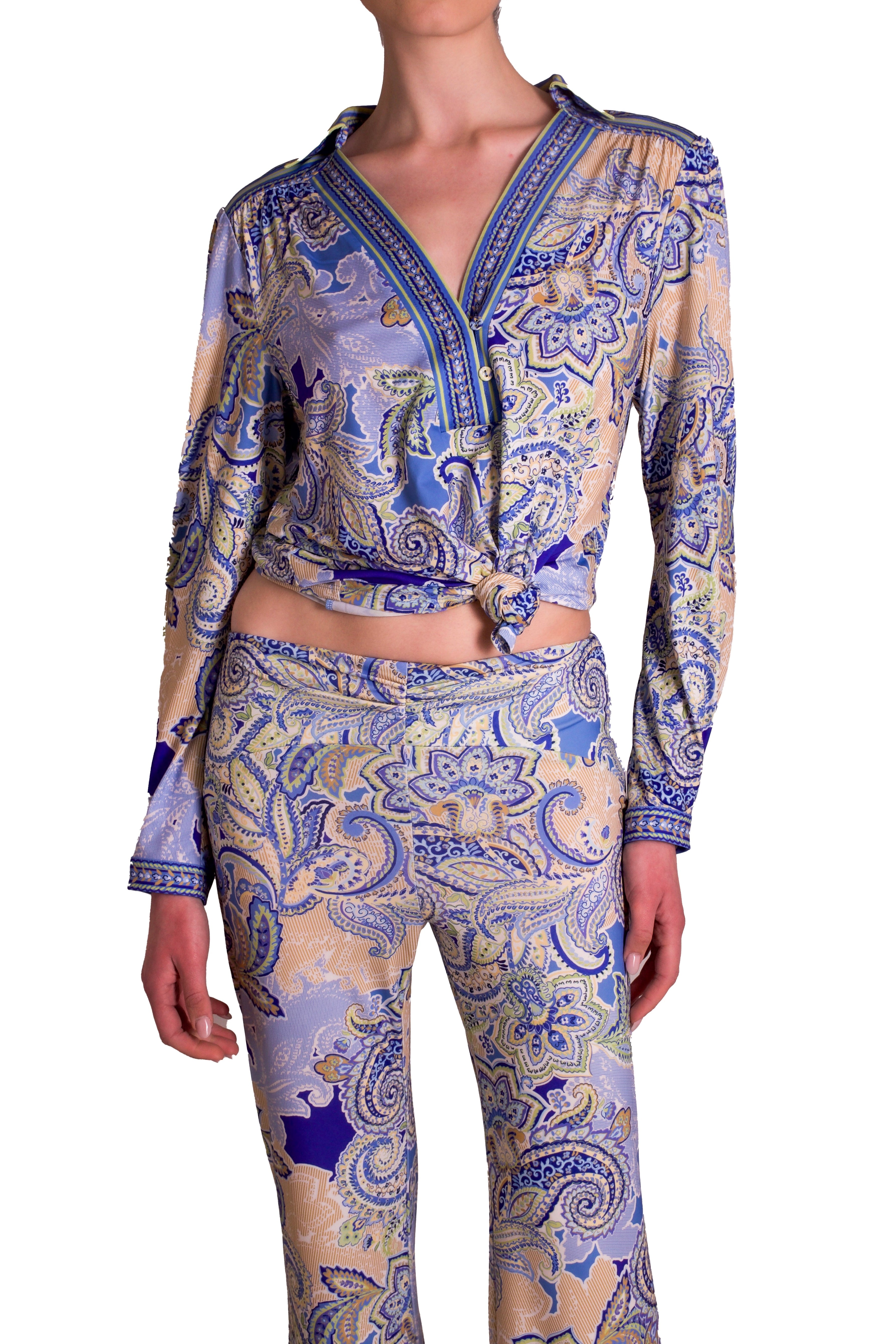 Blusa in jersey stampato HALE BOB