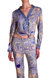 Blusa in jersey stampato HALE BOB