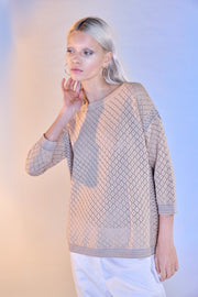 Maglia lavorazione crochet Z.O.E.