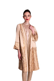 Caftano in tessuto con inserti jacquard MEISIE