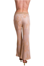 Pantaloni palazzo In Maglia lurex jacquard ANITIE'