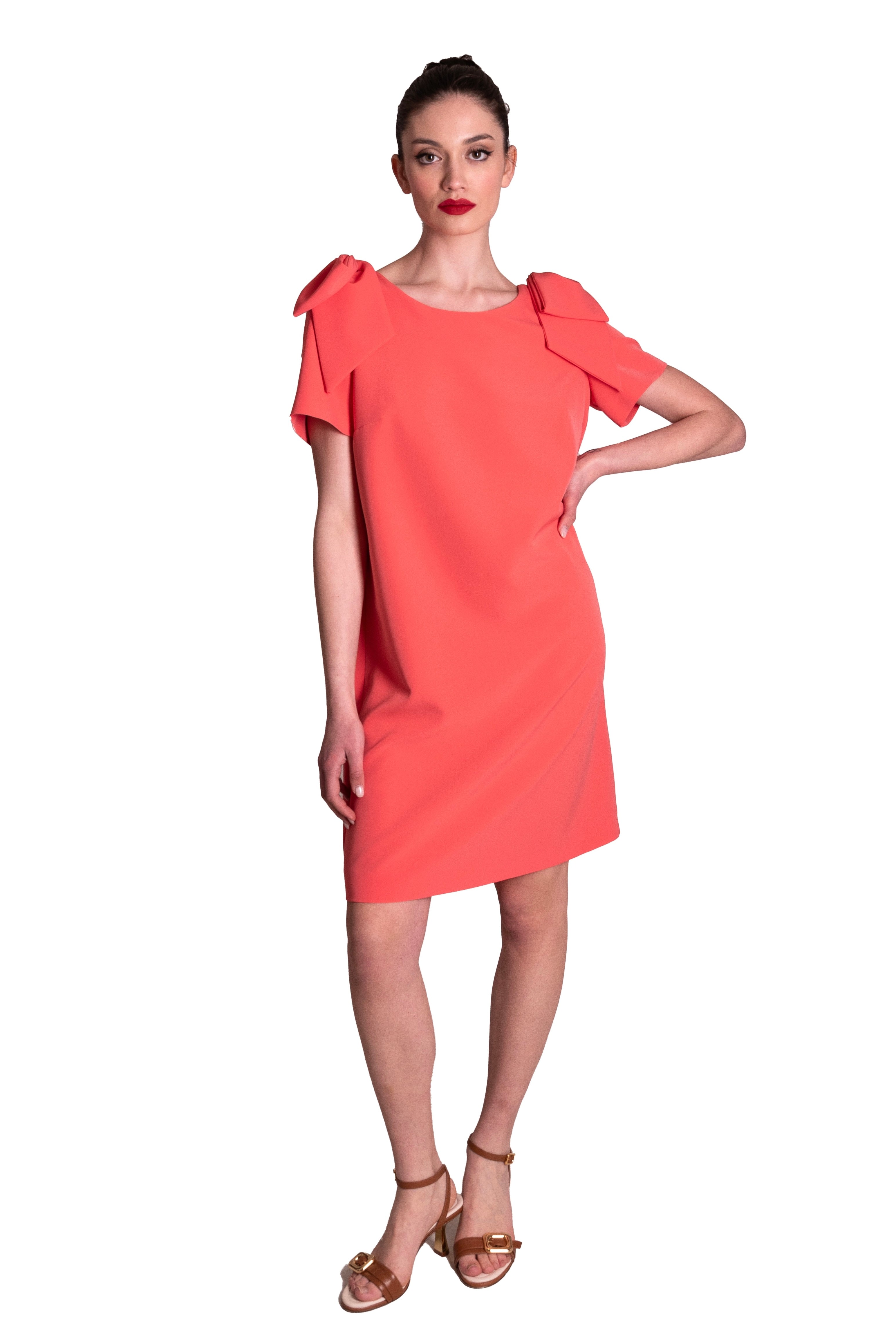 Abito a scatola dettaglio fiocchi CLO'