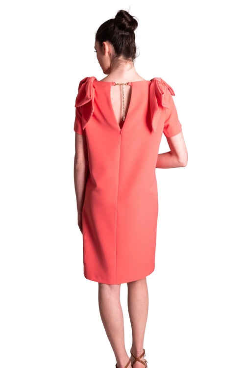 Abito a scatola dettaglio fiocchi CLO'