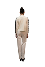 Cardigan in viscosa dettaglio pizzo LAFTY LIE