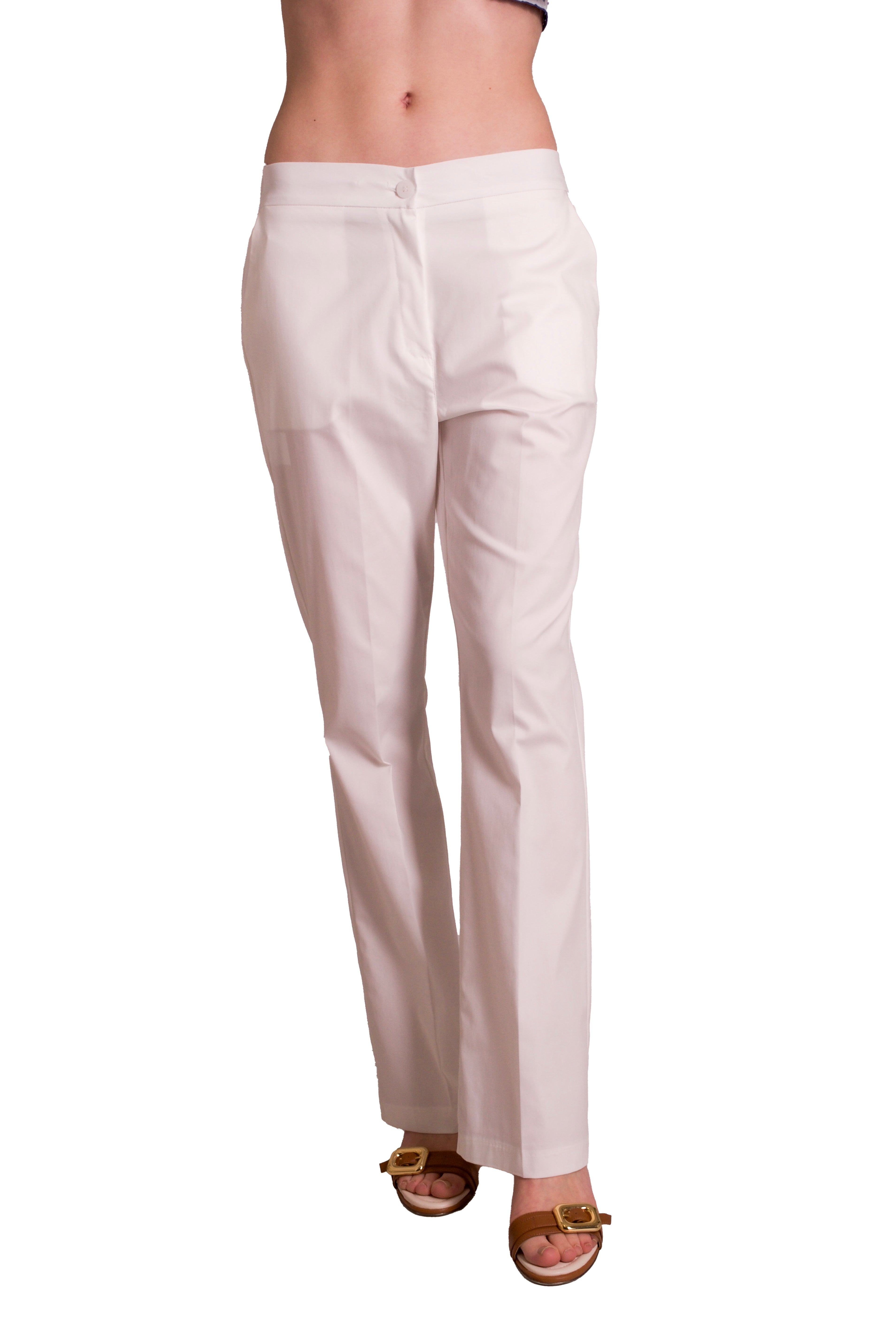 Pantaloni dritti in techno cotone Z.0.E.