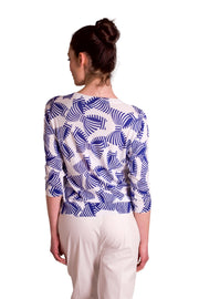 Maglia in viscosa stampa fiocchi Z.O.E.
