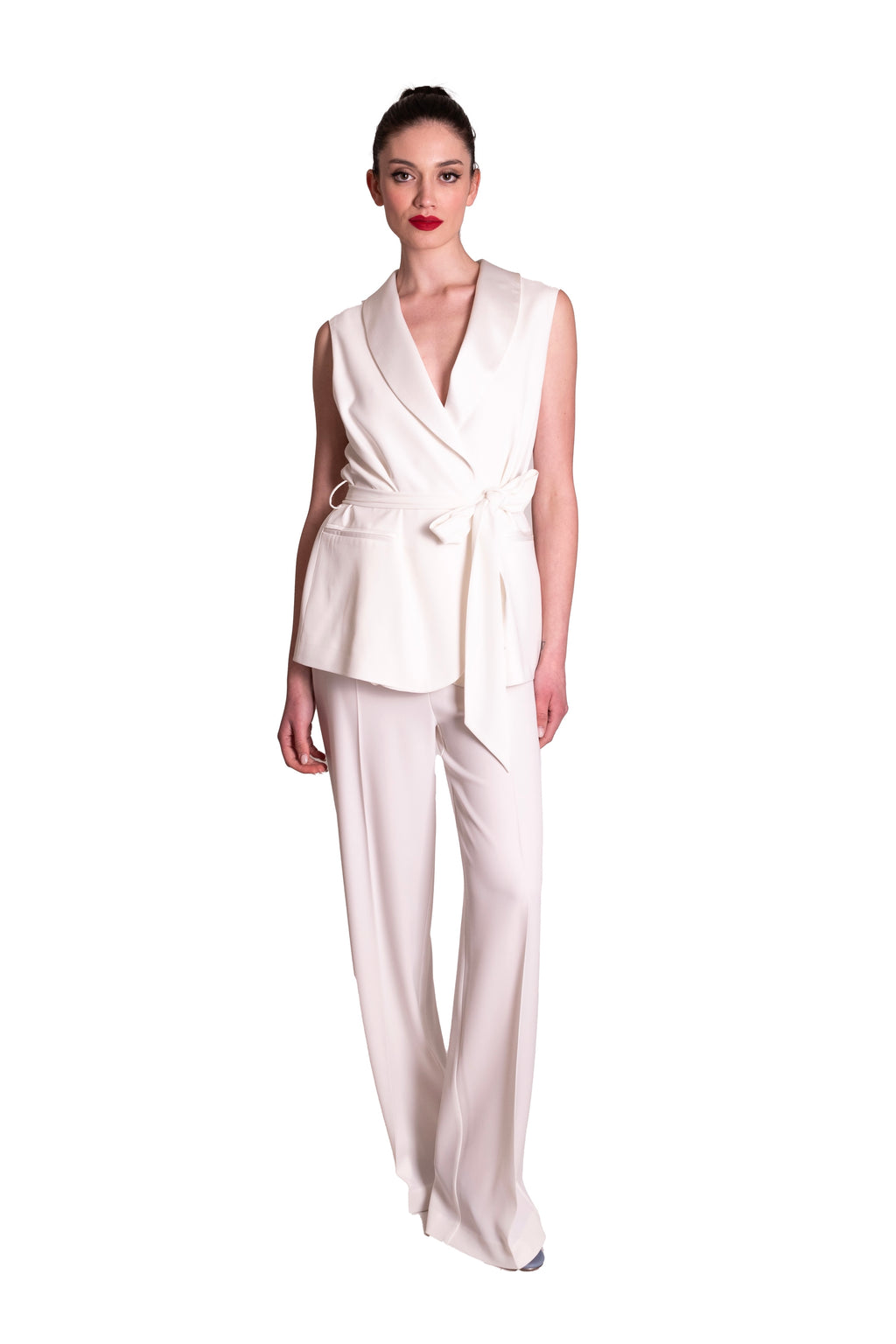 Completo Pantalone senza maniche In Cady ATELIER LEGORA