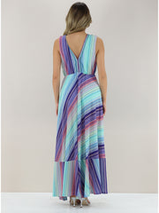 Abito lungo in maglia con filo lurex PHO