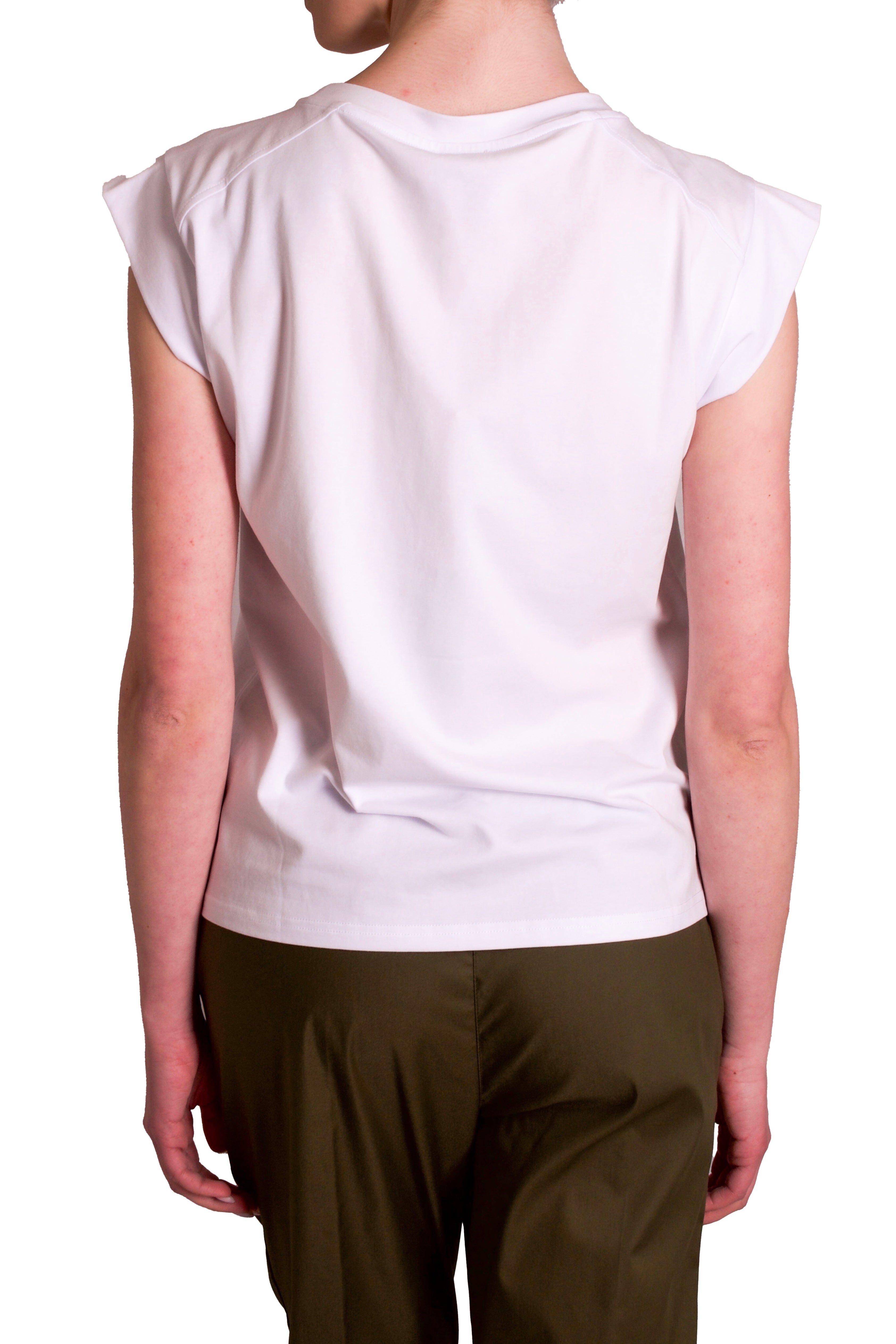 T-shirt di cotone stampa ranocchio con punti luce Z.O.E.