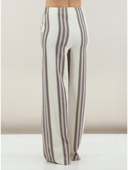 Pantaloni palazzo in tessuto rachel con lurex PHO