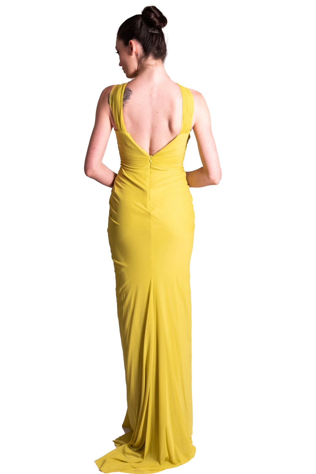 Abito Lungo in tulle Drappeggiato META 4