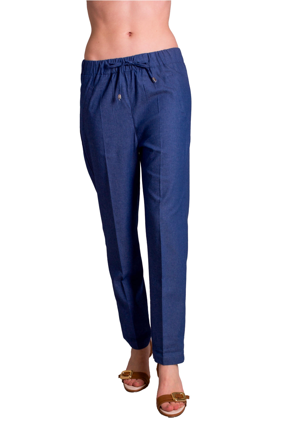 Pantalone di cotone con coulisse Z.O.E.