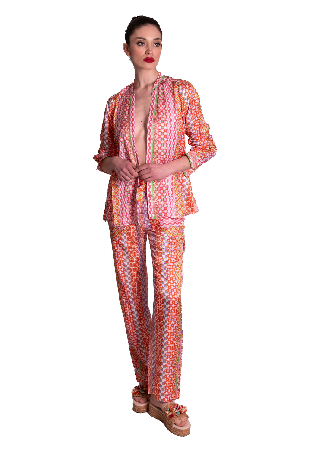 Blusa In raso Stampata HALE BOB