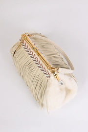 Clutch in Ecopelliccia e Frange PHO