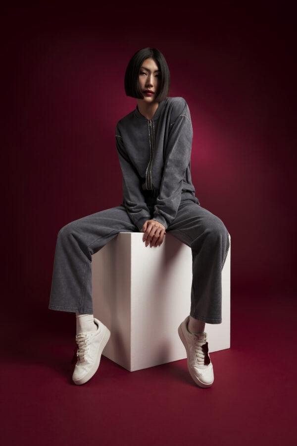 Pantaloni di felpa con bande strass Z.O.E.