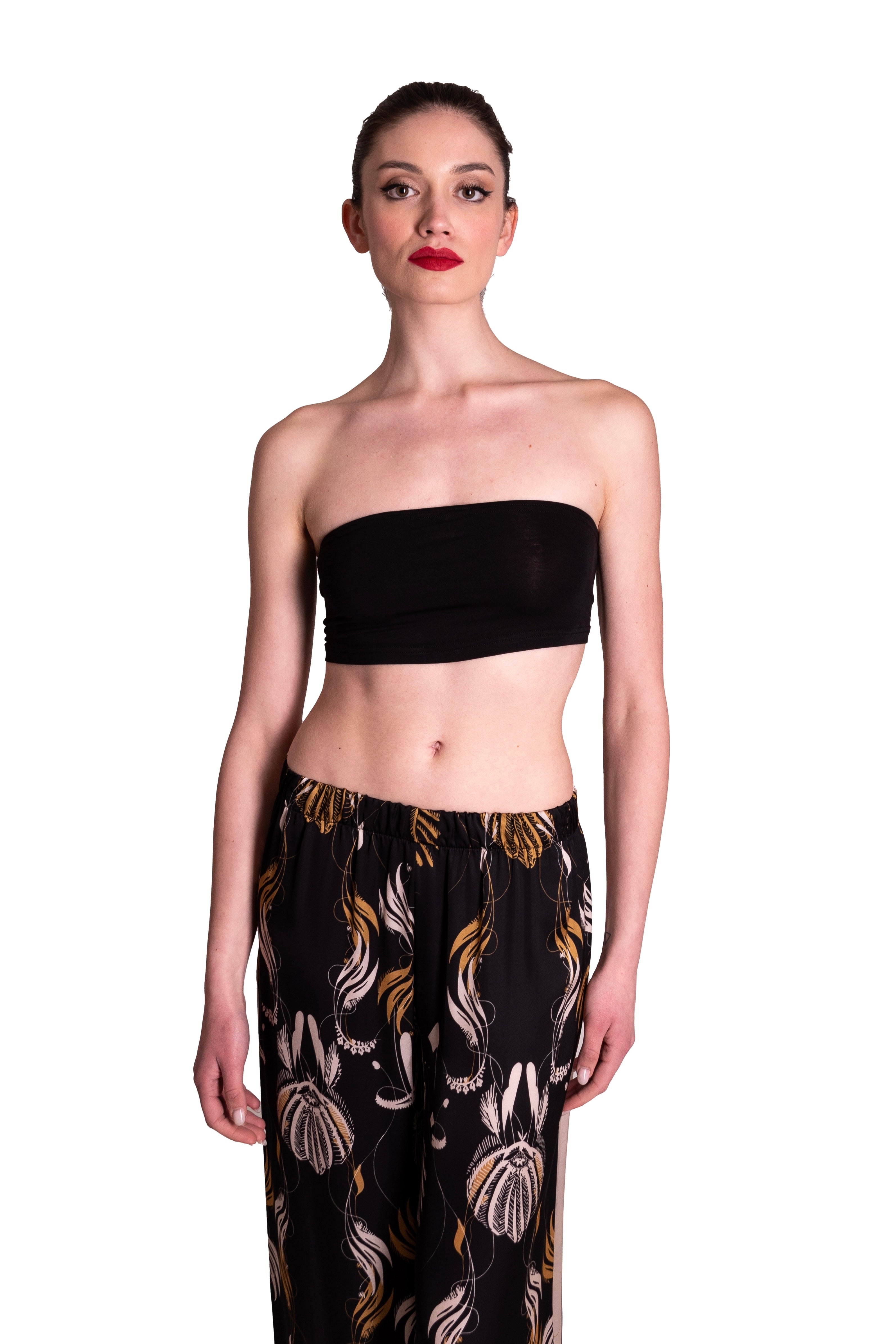 Top a fascia in jersey MAURIZIO