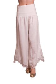 Pantaloni palazzo Con dettaglio Di Pizzo MAURIZIO