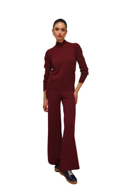 Pantaloni palazzo in maglia Z.O.E.