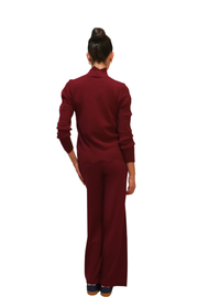 Pantaloni palazzo in maglia Z.O.E.