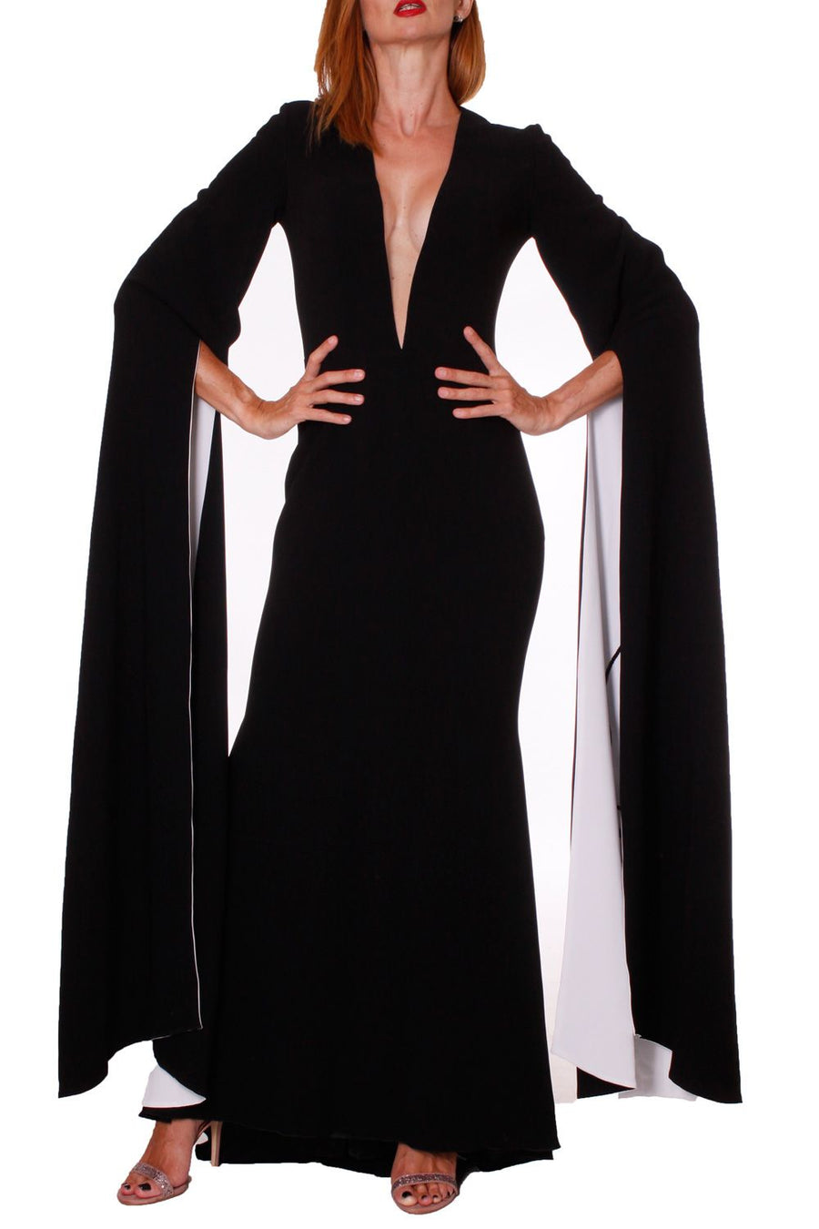 Abito Lungo Abito Maniche A Pipistrello ASOS DESIGN Vestito Lungo