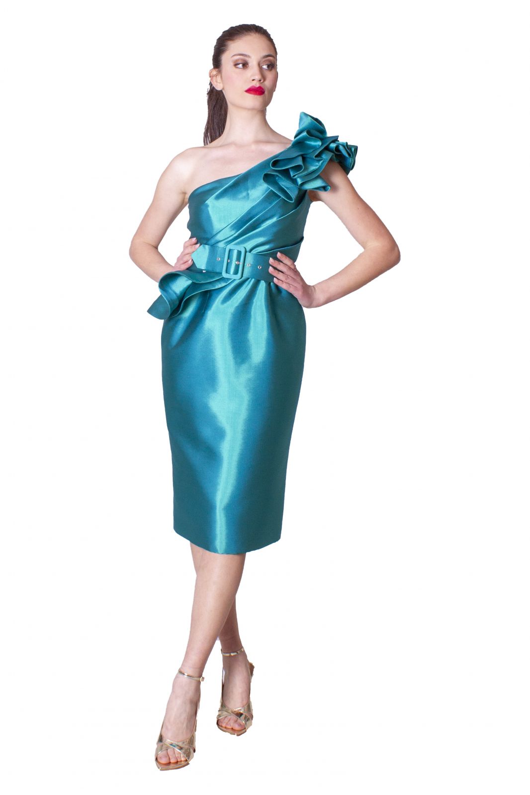 Abito in mikado monospalla MANUEL GARCIA