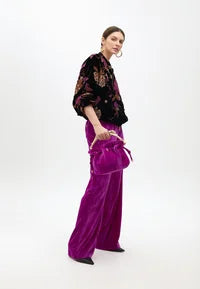 Blouson in velluto fantasia LOLA CASADEMUNT