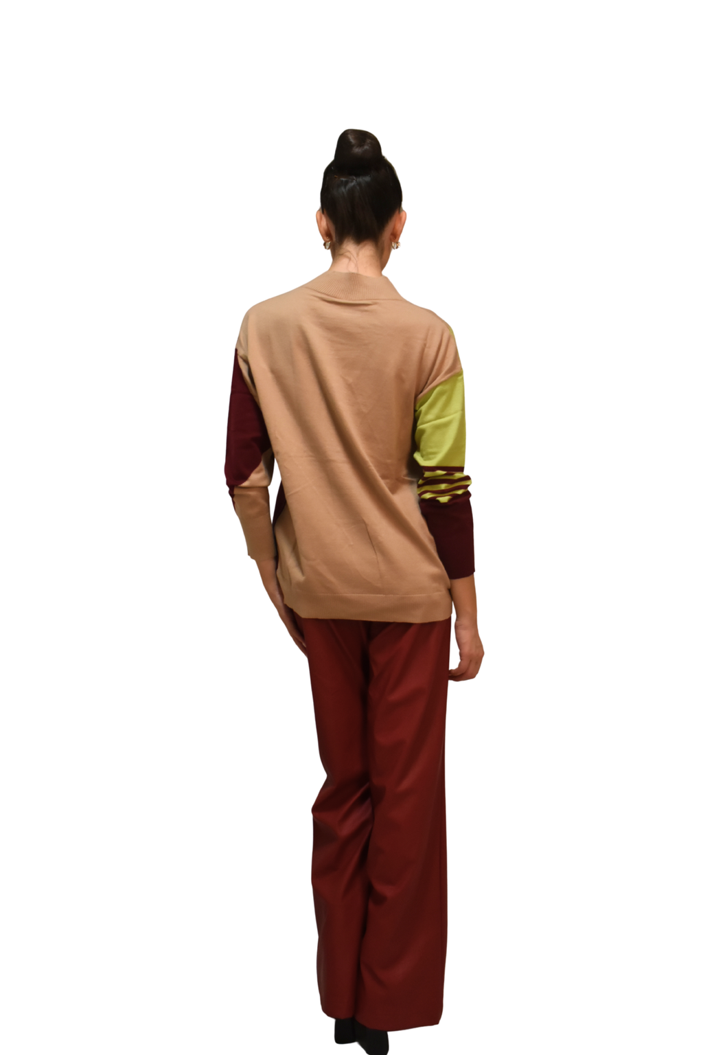 Maglia over motivo geometrico Z.O.E.