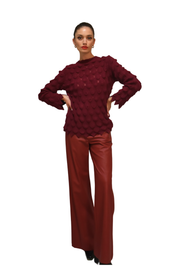 Maglia con lavorazione a rilievo Z.O.E.