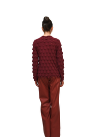 Maglia con lavorazione a rilievo Z.O.E.