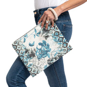 Pochette in canvas stampata L.A. WATER