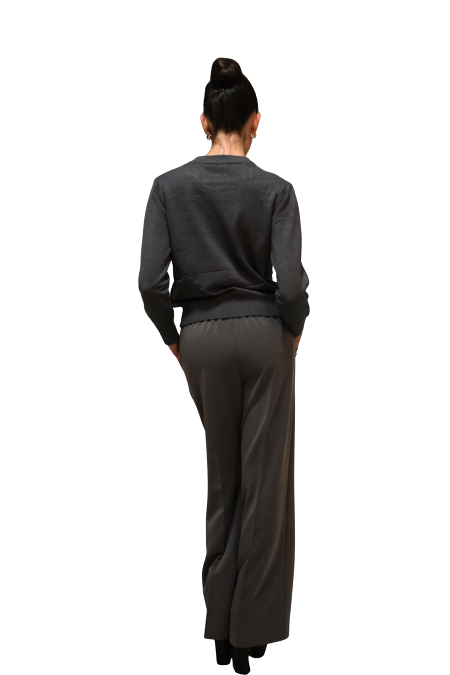 Maglia in cotone caldo con perle PAPERLACE