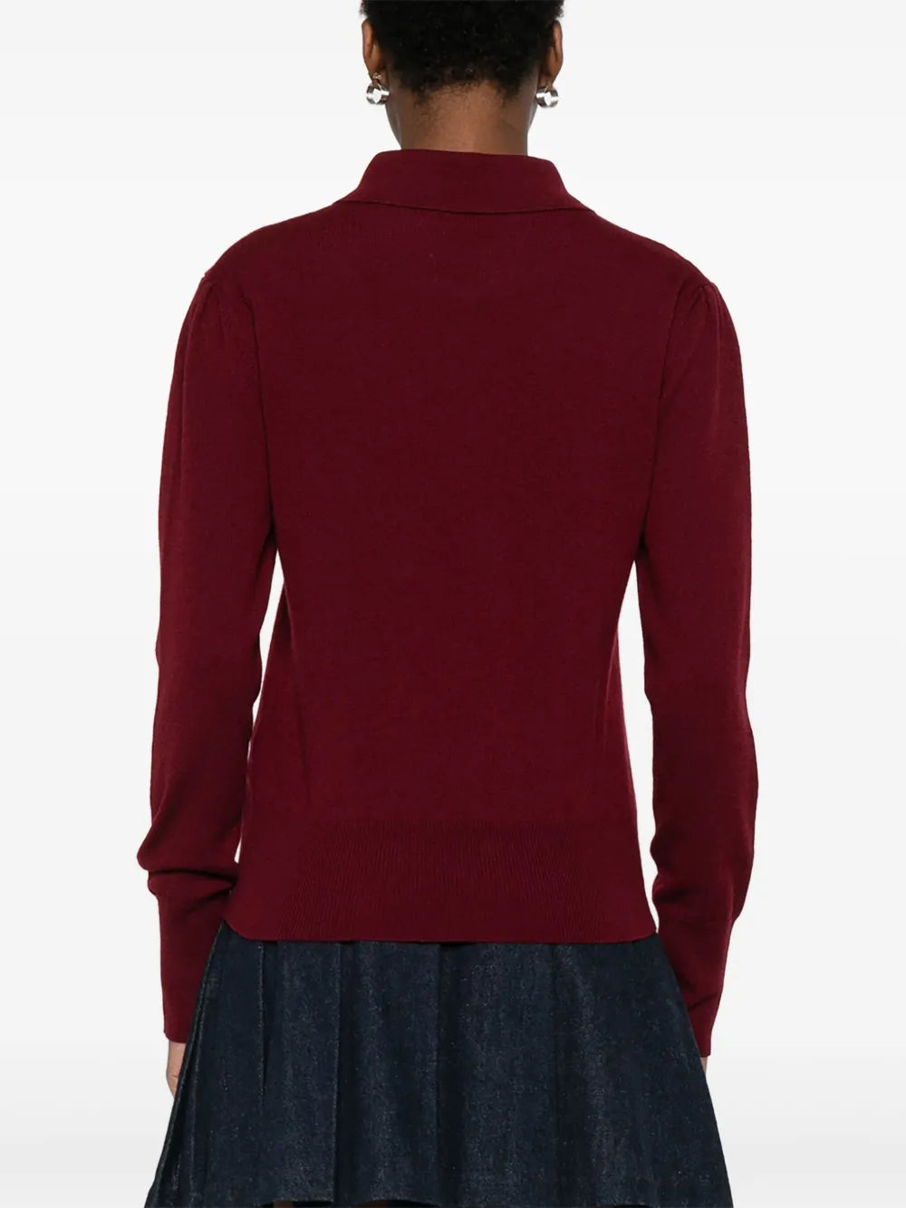 Maglia in lana e cashmere con cristalli CHIARA BONI