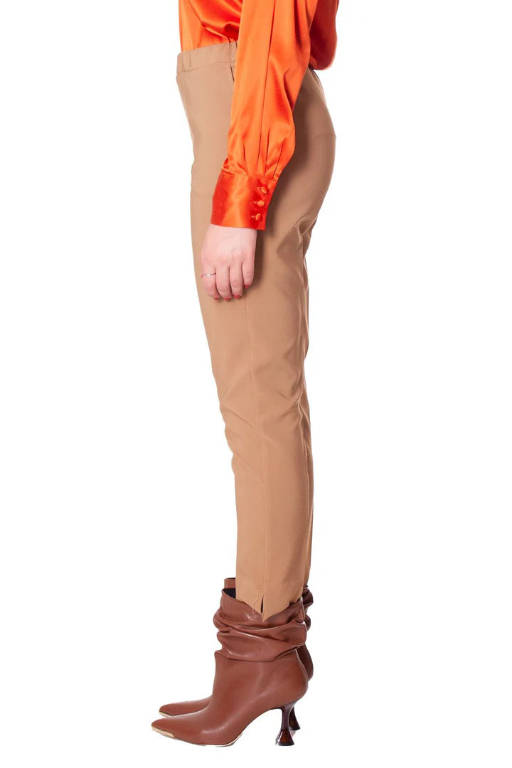 Pantaloni a sigaretta in cady stretch Z.O.E.