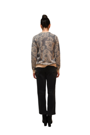 Cardigan jacquard in lurex Z.O.E.