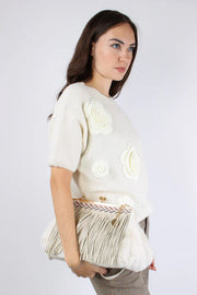 Clutch in Ecopelliccia e Frange PHO