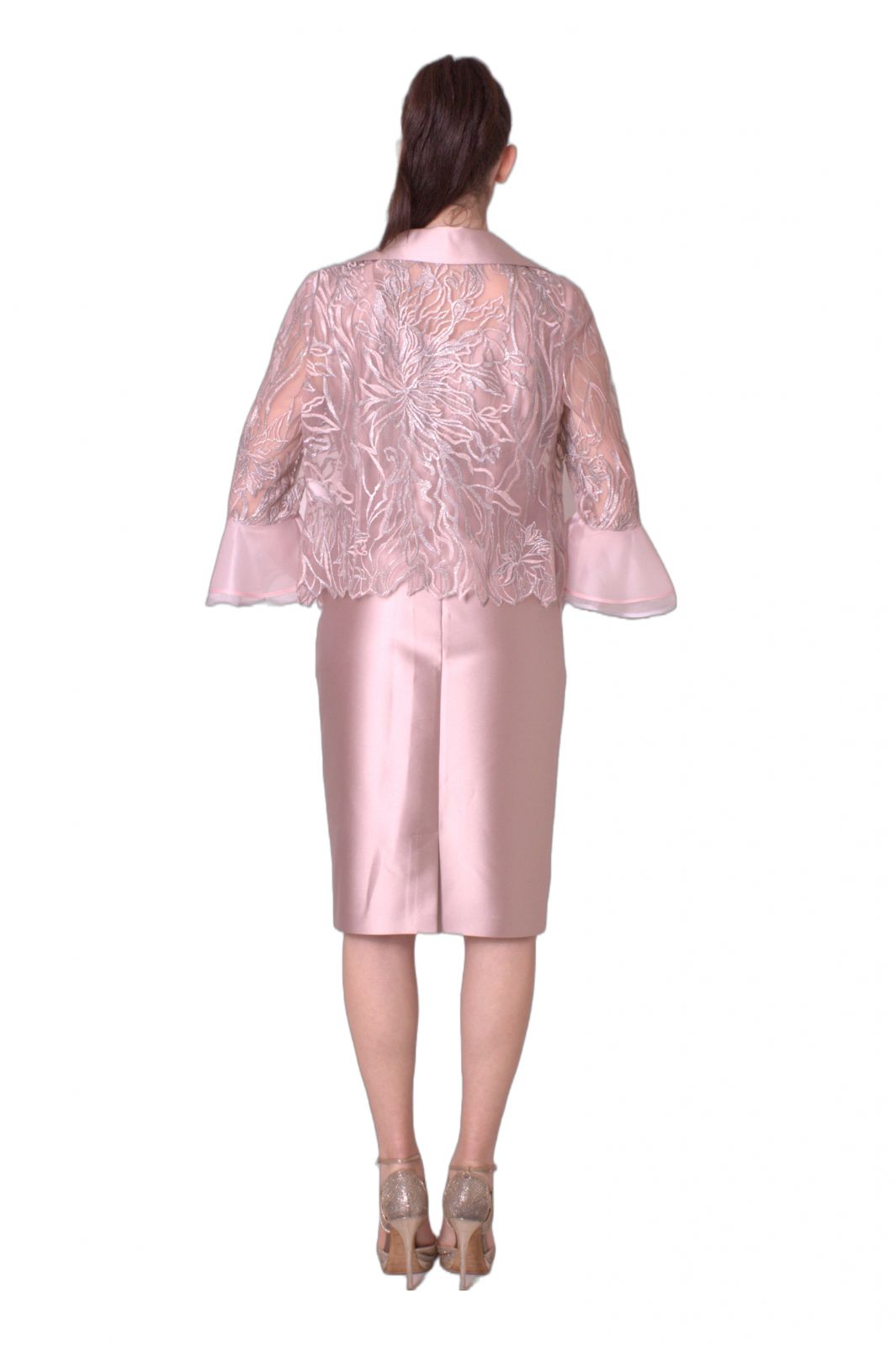 Completo abito e giacca con ricami lurex MARIA VITTORIA VINCI