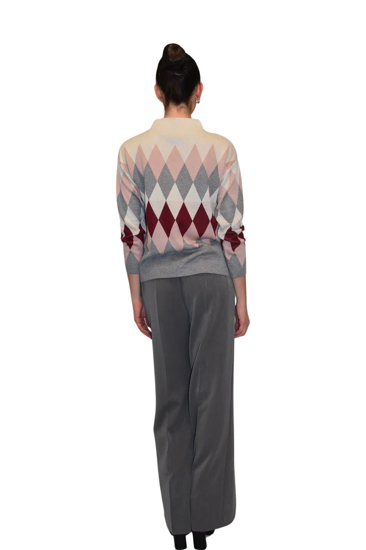 Maglia jacquard con paillettes Z.O.E.