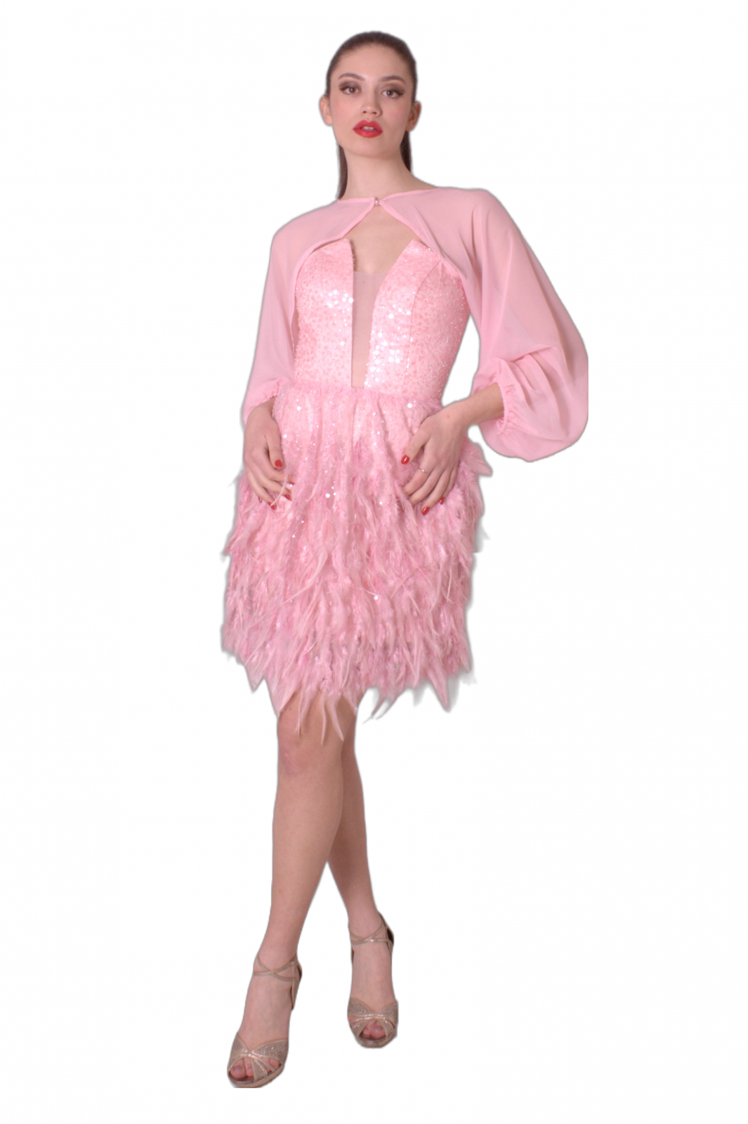 Coprispalle In Georgette MARIA VITTORIA VINCI