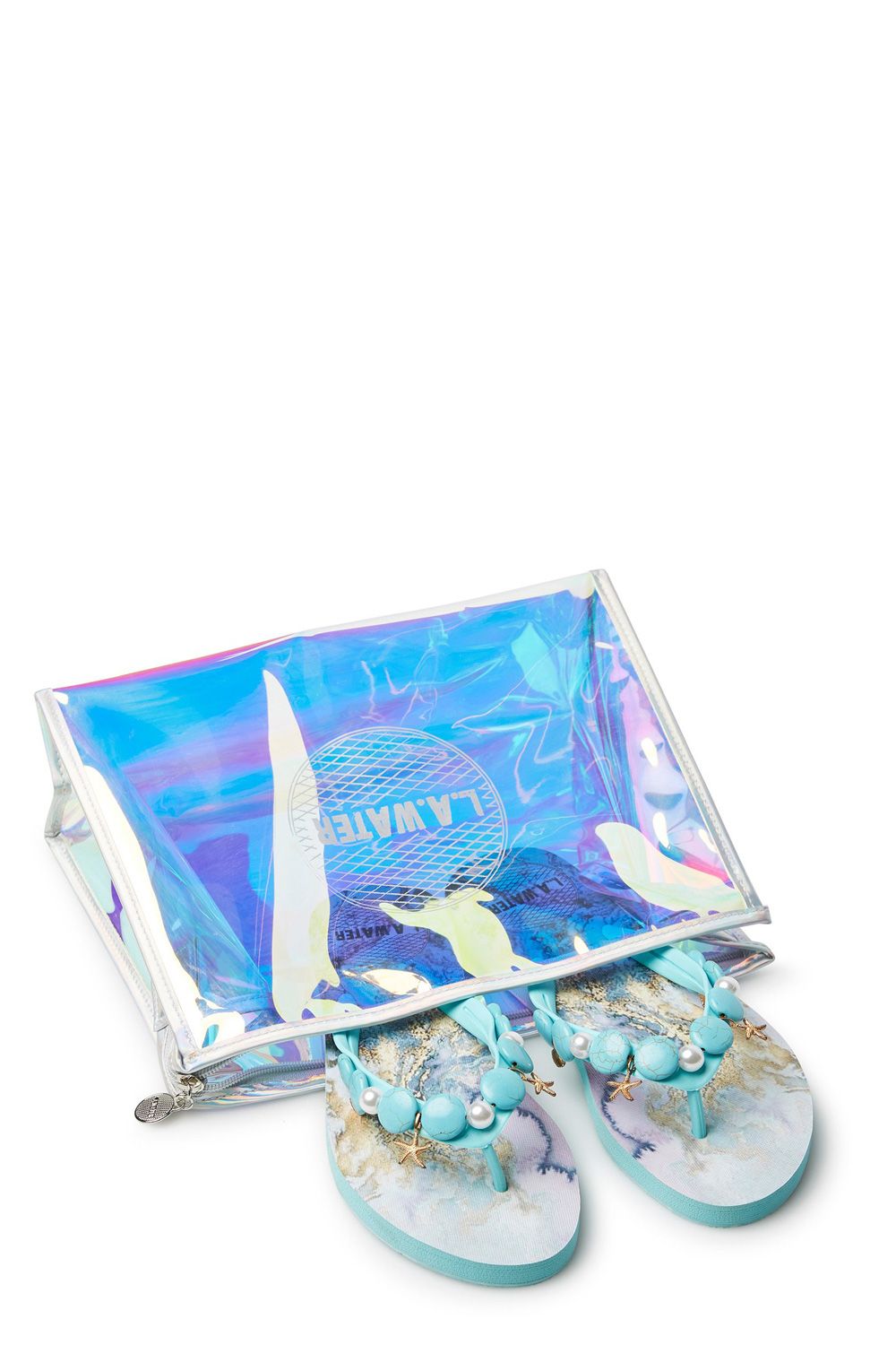 Ciabattine infradito di gomma conchiglie 1,5mm L.A.WATER