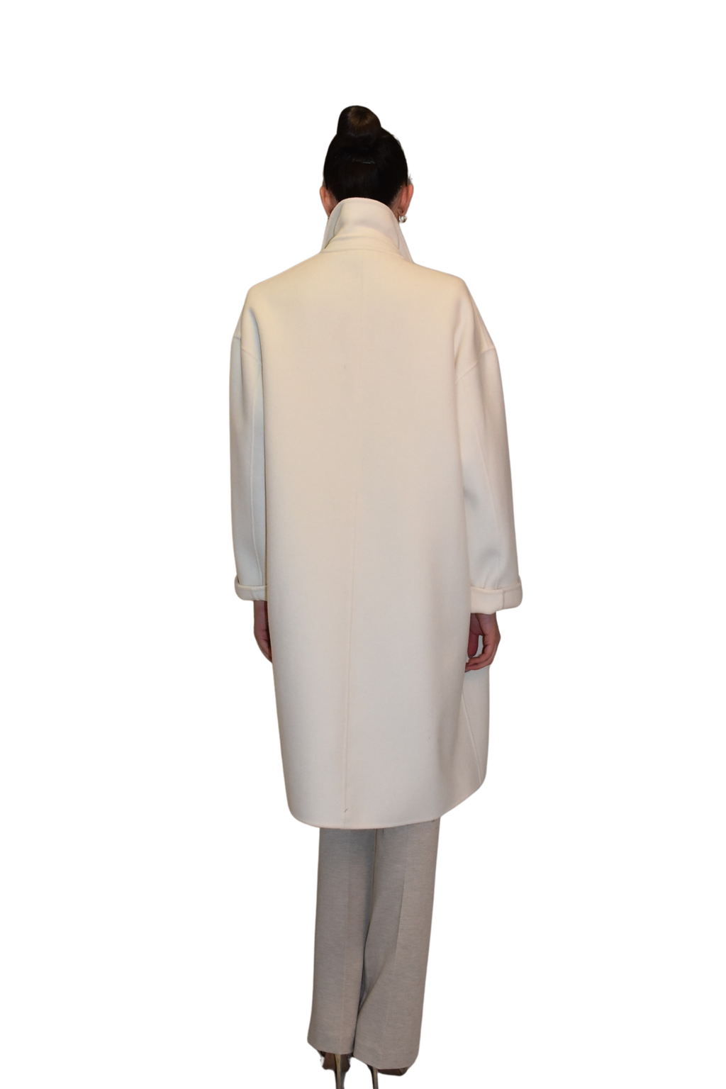 Cappotto in panno di lana GLOX