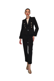 Giacca corta con bottoni dorati CLO'