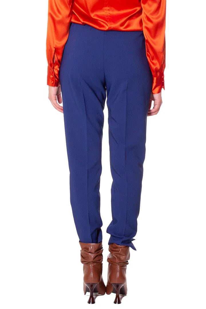 Pantaloni a sigaretta in cady stretch Z.O.E.