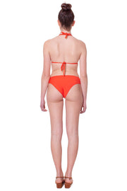 Costume bikini triangolo con spalline cristalli FISICO