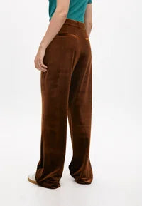 Pantaloni larghi in velluto stretch LOLA CASADEMUNT
