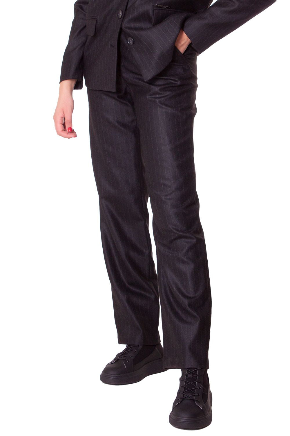 Pantaloni gessati di flanella COSTUME NATIONAL