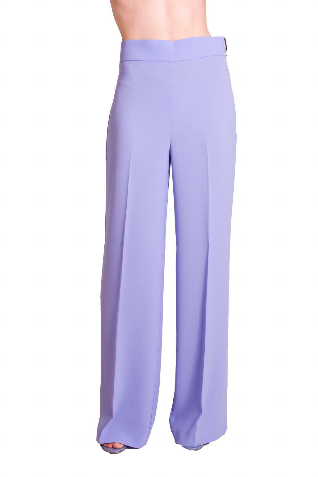 Pantalone palazzo in crepe grezza ALBA CONDE