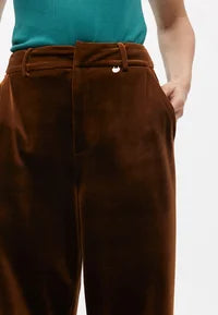 Pantaloni larghi in velluto stretch LOLA CASADEMUNT